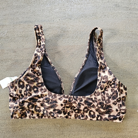 American Eagle Aerie leopard print swimwear bikini set - Picture 6 of 7